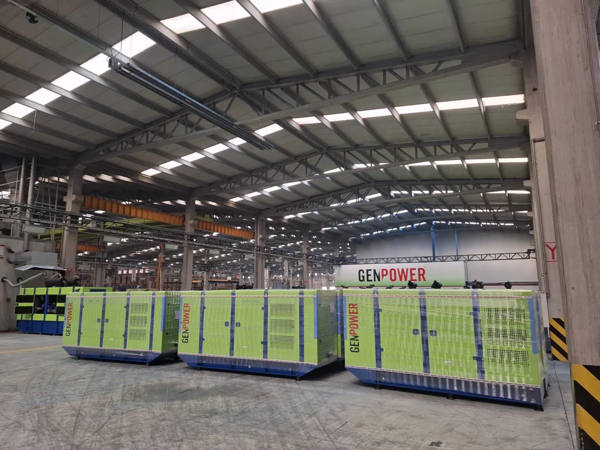 Suppliertr Industrial Diesel Generator Supply Project For A European Retail Chain