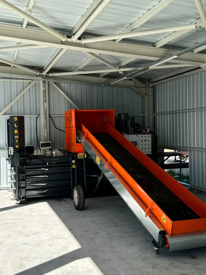 Vertical Baler And 60 Ton Weighbridge Supply Project In Türkiye