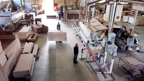 Industrial Woodworking Workshop Systems - Production Line and Facilities - 001