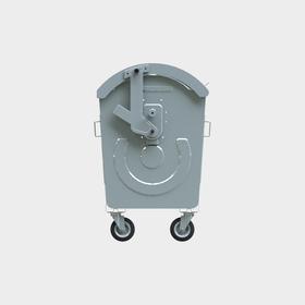 1100 LT Metall verzinkte Abfallcontainer mit Dom Lid - Umwelttechnologien - BDB.11101-A