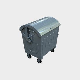 1100 LT Metall verzinkte Abfallcontainer mit Dom Lid - Umwelttechnologien - BDB.11101-A