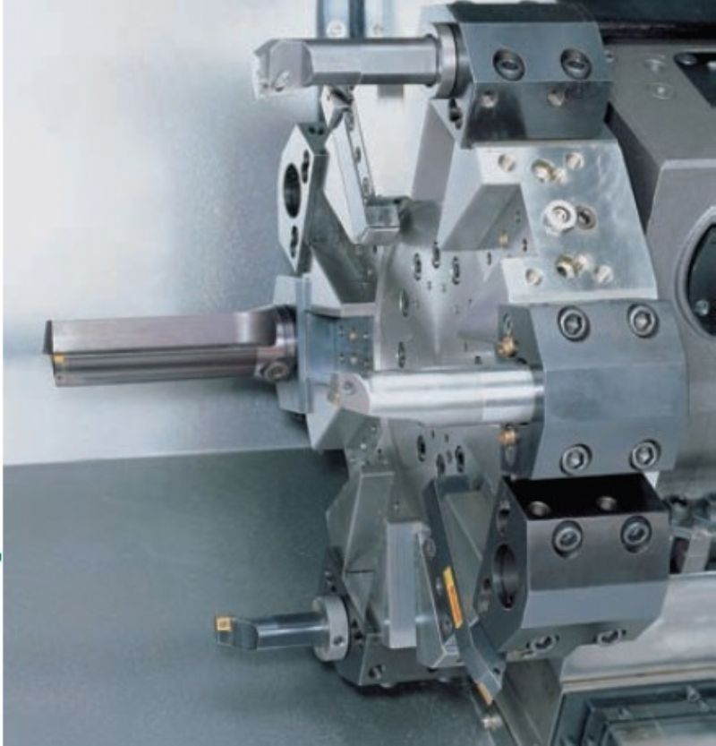 12 مخرطة أفقية CNC - صندوق منزلق - هيكل أحادي الكتلة، طاولة مائلة بزاوية 30 درجة - آلات ومعدات معالجة المعادن - MT-412