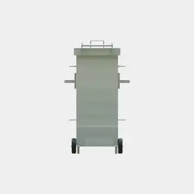 Conteneur de déchets métalliques galvanisés 120 LT - Technologies environnementales - BDB.10120-A