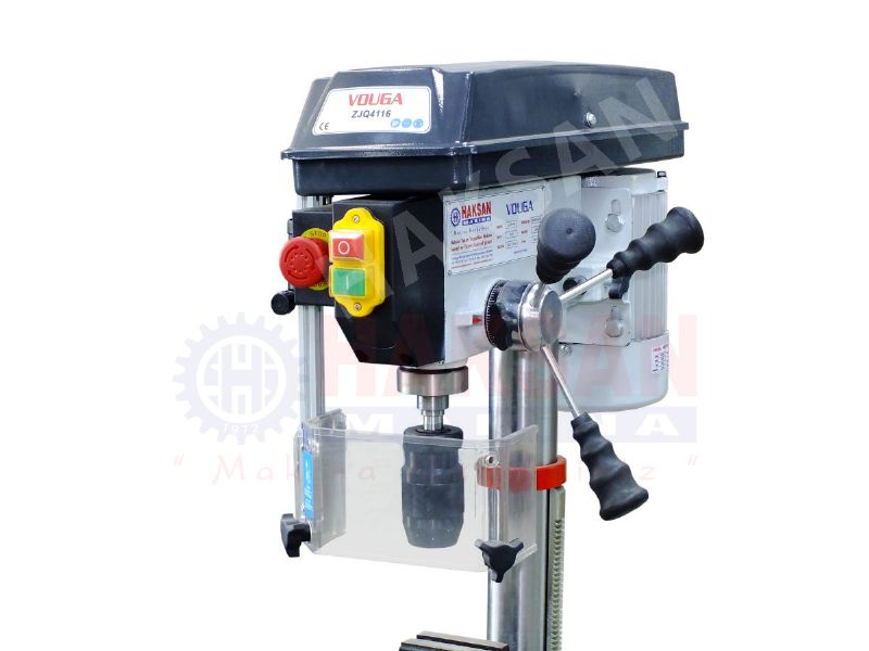 Taladro de escritorio de 16 mm-220 V - Máquinas y equipos de procesamiento de metales - Mandren ve Mors Konik