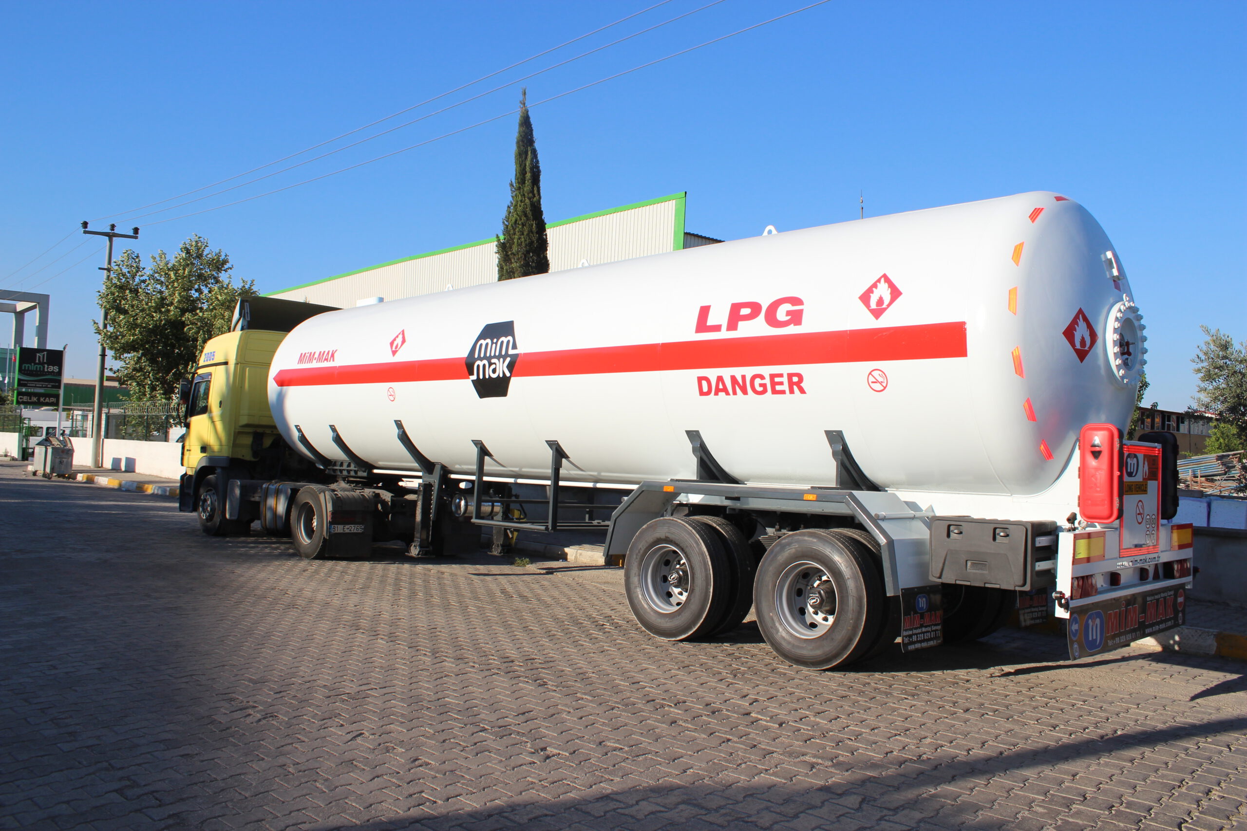 2 ejes: tanque de transporte de tijera inverso - Tanques industriales y recipientes a presión - TT-TM-001