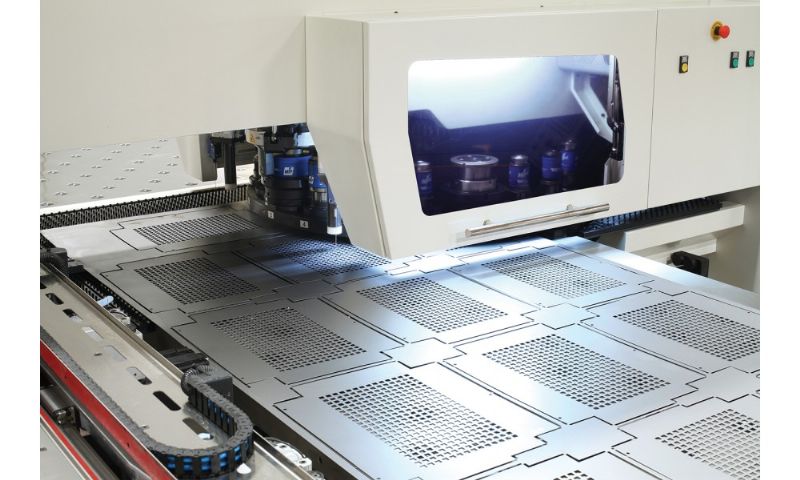 20 محطة - أداة متعددة مفهرسة - آلة ضغط CNC دوارة - آلات ومعدات معالجة المعادن - Multi Tools İndeksli - Rotasyonlu - 20 istasyonlu CNC Panç Pres Makinası