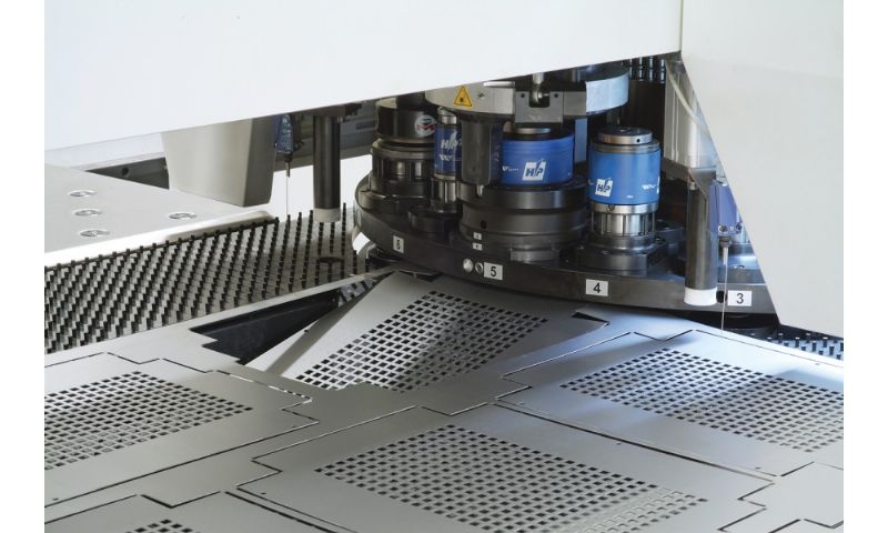 20 محطة - أداة متعددة مفهرسة - آلة ضغط CNC دوارة - آلات ومعدات معالجة المعادن - Multi Tools İndeksli - Rotasyonlu - 20 istasyonlu CNC Panç Pres Makinası