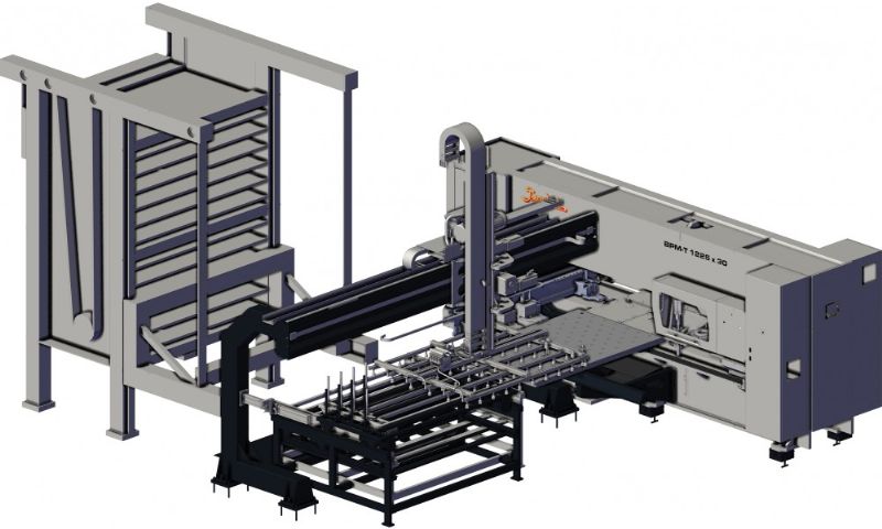 20 محطة - أداة متعددة مفهرسة - آلة ضغط CNC دوارة - آلات ومعدات معالجة المعادن - Multi Tools İndeksli - Rotasyonlu - 20 istasyonlu CNC Panç Pres Makinası