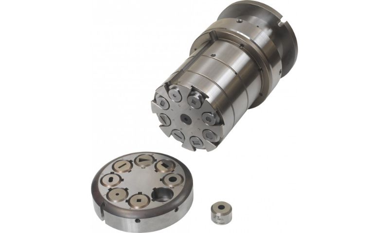 20 محطة - أداة متعددة مفهرسة - آلة ضغط CNC دوارة - آلات ومعدات معالجة المعادن - Multi Tools İndeksli - Rotasyonlu - 20 istasyonlu CNC Panç Pres Makinası
