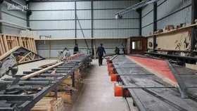 Industrial Woodworking Workshop Systems - Production Line and Facilities - 001