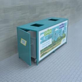 2-Piece Bunker (Waste Container Organizer - Environmental Technologies - BDB.50207-A