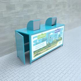 Double Protective Cover (Waste Container Organizer) - Environmental Technologies - BDB.50208-A