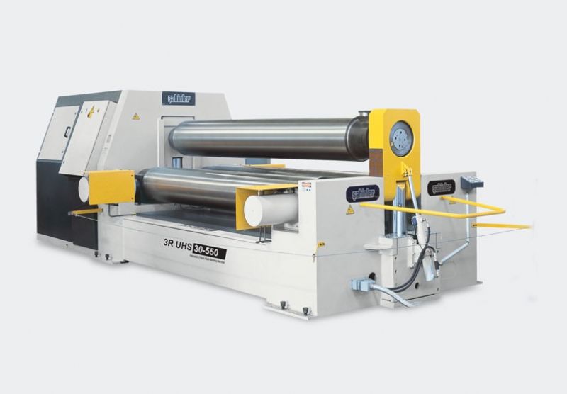 3 Rollen Hydraulische Schwere Art Rollen Maschine - Metallbearbeitungsmaschinen und -geräte - HKS-437