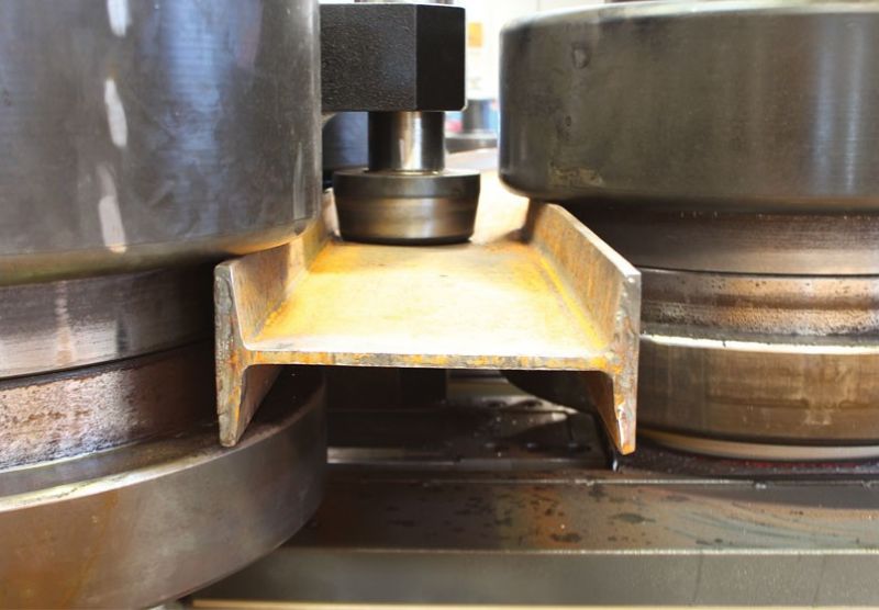3 Rollen Hydraulikprofil und Rohrbiegemaschine - Metallbearbeitungsmaschinen und -geräte - 3 Toplu Hidrolik Yatay Dikey Çalışabilen Boru ve Profil Bükme Makinası