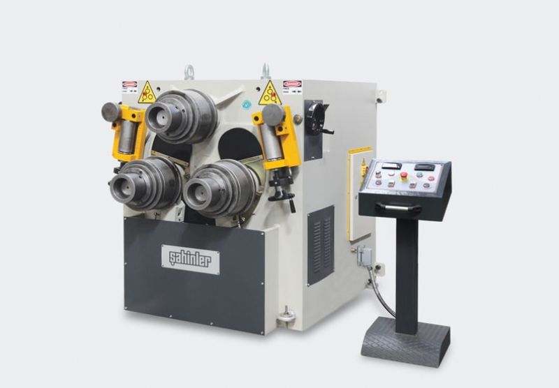3 Rollen Hydraulikprofil und Rohrbiegemaschine - Metallbearbeitungsmaschinen und -geräte - 3 Toplu Hidrolik Yatay Dikey Çalışabilen Boru ve Profil Bükme Makinası