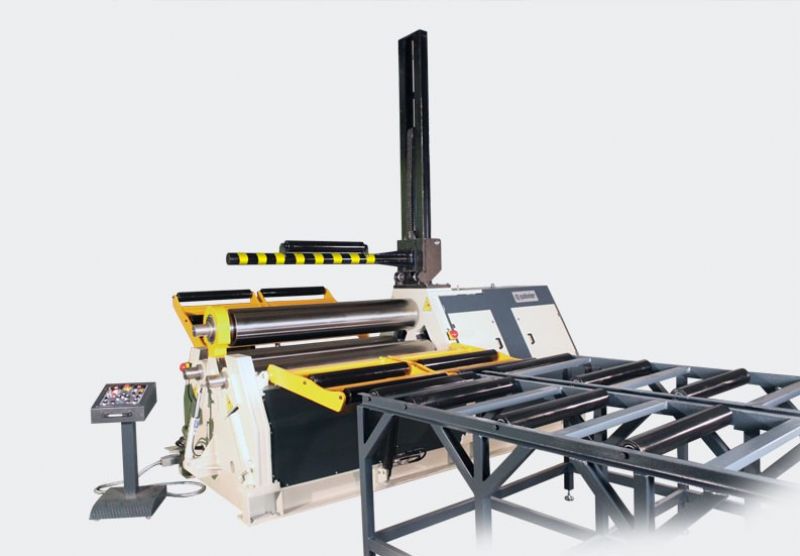 Máquina de cilindro hidráulico de 3 rodillos - Máquinas y equipos de procesamiento de metales - HKS-436
