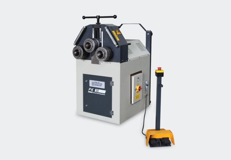 3-Roll Motor Mechanische Rohr- und Profilbiegemaschine - Metallbearbeitungsmaschinen und -geräte - 3 Toplu Motorlu