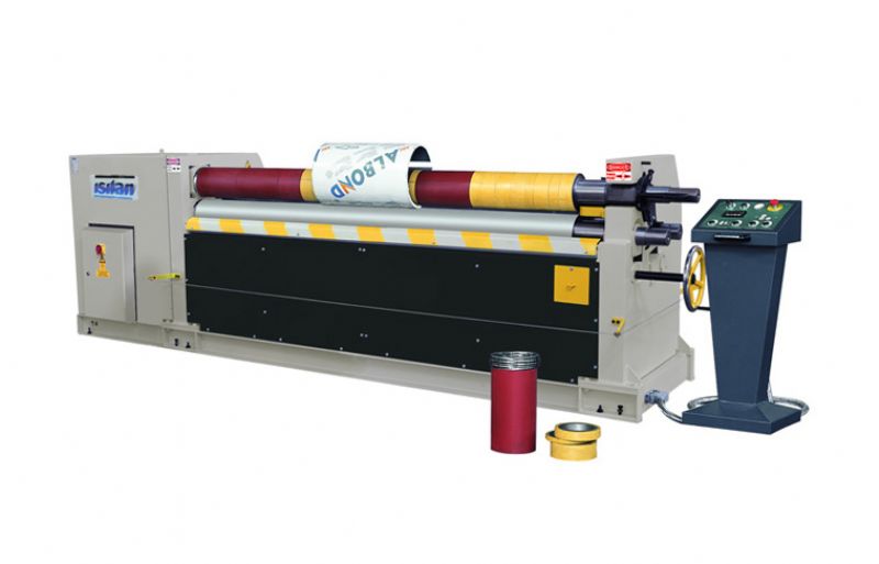 3 Roll Motor Mechanical Roller Machine - Metal Processing Machines and Equipment - HKS-432