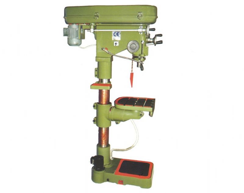 32" Belt Column Drill - Rack Table - Metal Processing Machines and Equipment - 32 MM