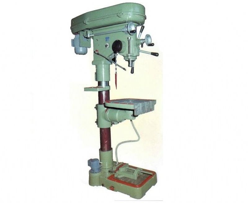 32" Belt Column Drill - Rack Table - Metal Processing Machines and Equipment - 32 MM