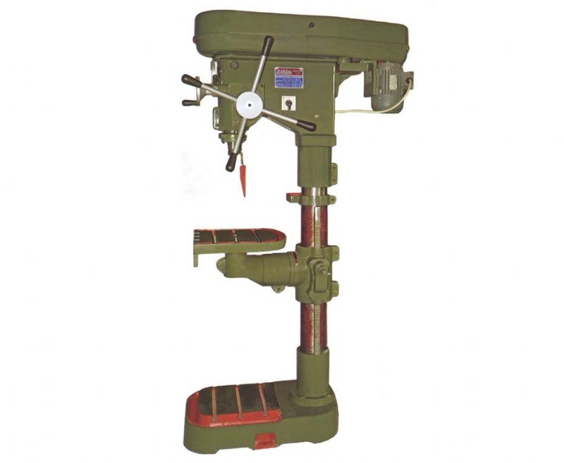 32" Belt Column Drill - Rack Table - Metal Processing Machines and Equipment - 32 MM