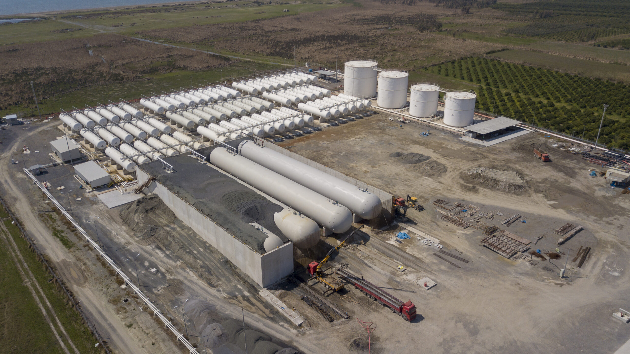 3500 m³ unterirdischer Propan-Lagertank