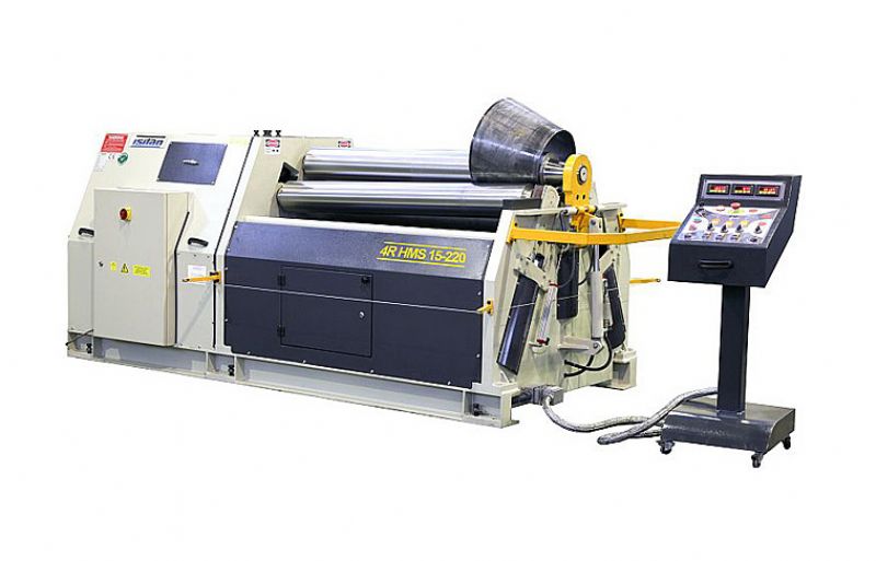 4 Roll Hydraulic Cylinder Machine - Model 2 - Metal Processing Machines and Equipment - 4 toplu Hidrolik Silindir Makinası