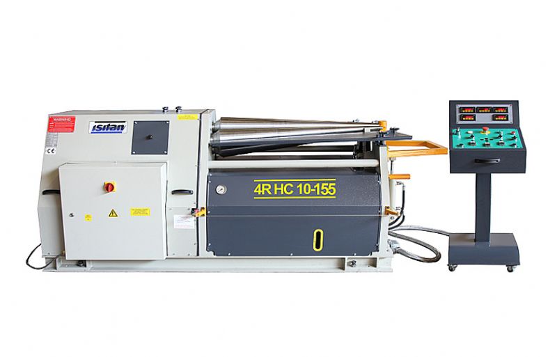 4 Roll Conical Twisting Hydraulic Cylinder Machine - Metal Processing Machines and Equipment - 4 Toplu Konik Bükme Hidrolik Silindir Makinası
