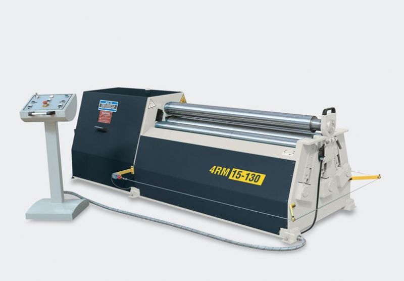 Economical Type Rolling Machine with 4 Rolls Mechanical Engine