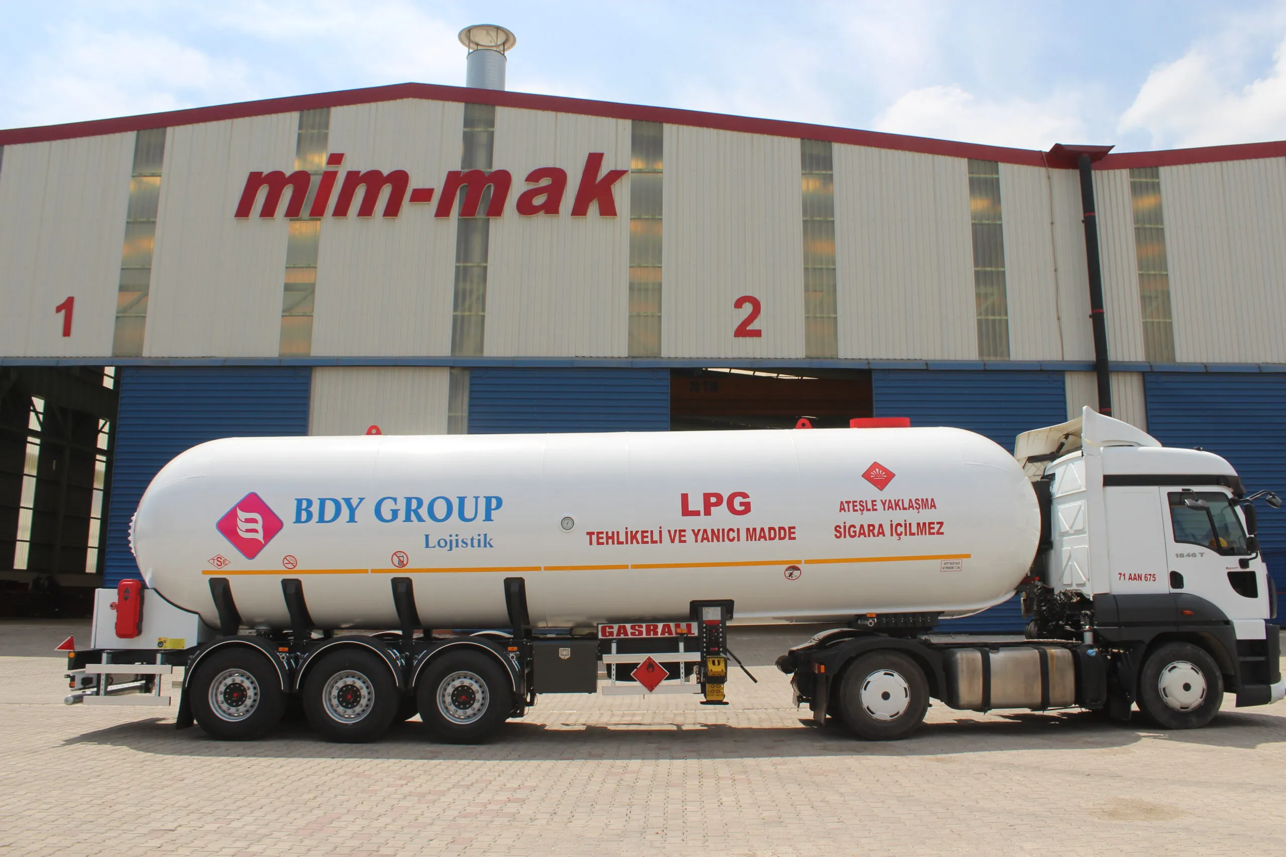 Citerne de transport de 49 m³ avec ADR - Industrial Tanks and Pressure Vessels - TT-ADR-49