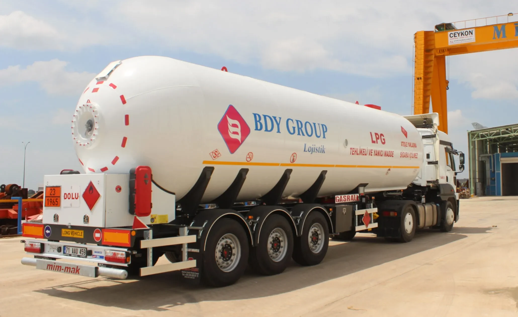 Citerne de transport de 49 m³ avec ADR - Industrial Tanks and Pressure Vessels - TT-ADR-49