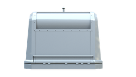 5000 LT Above Ground Metal Galvanized Waste Container - Environmental Technologies - BDB.15000-A