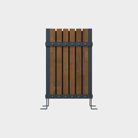 Holz Square Garten Typ Dustbin - Umwelttechnologien - BDB.30101-A
