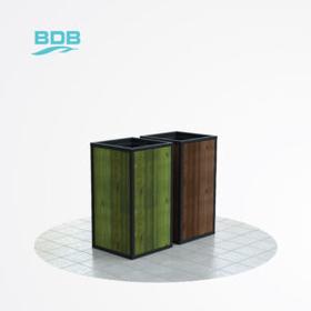 Holzkohle Dustbin - Umwelttechnologien - BDB.30104-A