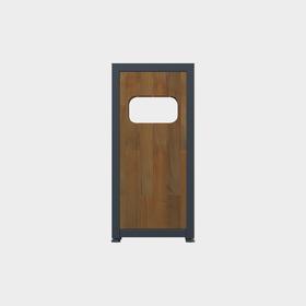 Holzart Gartentyp Dustbin - Umwelttechnologien - BDB.30102-A