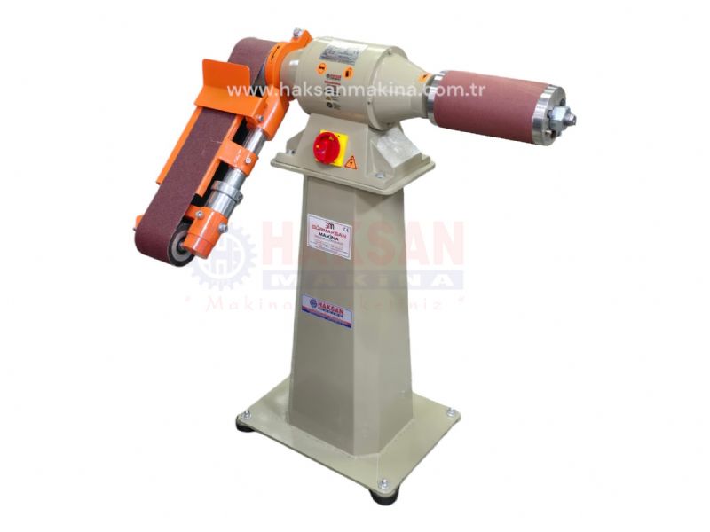 Ballon-Arm Gürtel Schleifmaschine für Holz und Metall - Metallbearbeitungsmaschinen und -geräte - Balon Ölçüsü : 110X200 mm