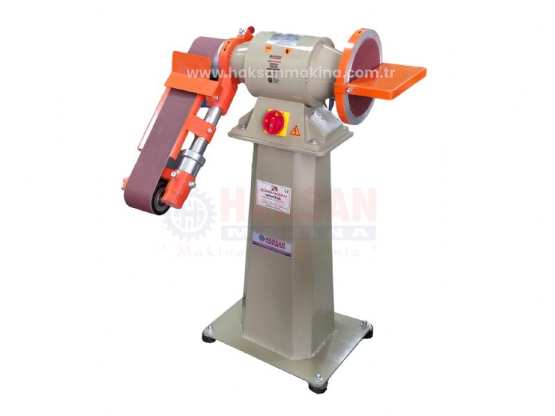 Scheibengürtel Schleifmaschine für Holz und Metall - Metallbearbeitungsmaschinen und -geräte - Disk Ebatı: 200 mm
