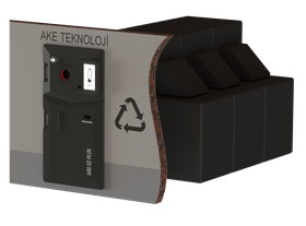 ARS 02 PLUS - WALL TYPE - DEPOSIT RETURN MACHINE - Environmental Technologies - ARS02PLUSD