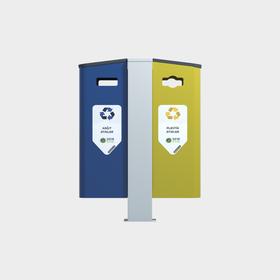 Hanging Recycling Bucket - Environmental Technologies - BDB.50113-A