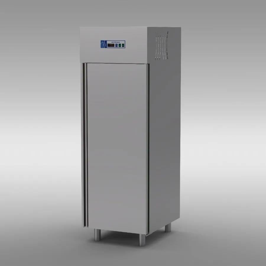 Astema Upright Single Door Industrial Deep Freezer, 700 L, 430 Chrome
