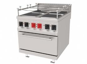 أتالاي طباخ كهربائي 4 شعلات، 120x90x85، AEKG - 890 - آلات ومعدات المطبخ الصناعية - ATALAYGEMI