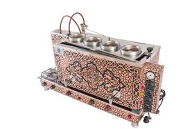 Çaycım 4-Teapot Kupfer Teekocher Elektro + Gas Zertifiziert - Industrielle Küchenmaschinen und -geräte - AYCM4DEMLI