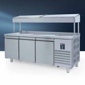 Iceinox PTS-H 440 Холодильник для макияжа, трехдверный, высокий - Промышленные кухонные машины и оборудование - CEINOXPTSH