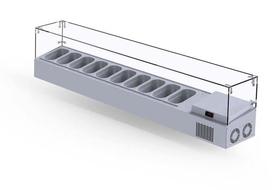 Iceinox VTS 200 GL Настольный салат-бар 10 GN 1/4 -150 - Промышленные кухонные машины и оборудование - CEINOXVTS2