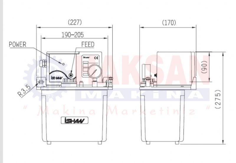 نظام التشحيم الأوتوماتيكي للآلات التي يتم التحكم فيها بواسطة CNC-PLC - 220 فولت - آلات ومعدات معالجة المعادن - 4 LT.