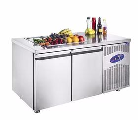 Csa 2 Tür Salatbar ohne Pool, 141*71*85 cm - Industrielle Küchenmaschinen und -geräte - CSA2KAPLHA