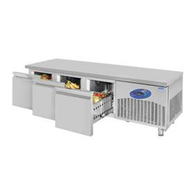 Csa 3-дверная морозильная камера для нижнего монтажа, 186*60*55 см, 430 хром - Промышленные кухонные машины и оборудование - CSA3KAPLCI