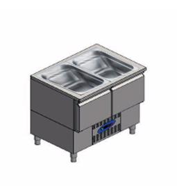 Салатница Csa Bottom Motor, 93*70*100 см, 304 Хром - Промышленные кухонные машины и оборудование - CSAALTTANM