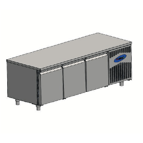 Csa Kebab Display Cabinet Under Barbecue, 200x80x850 cm - Industrial Kitchen Machinery and Equipment - CSAMANGALA