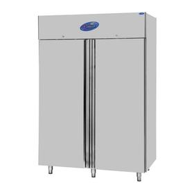 Csa Inox Вертикальный 2-дверный морозильник, хром 304, 1200 л. - Промышленные кухонные машины и оборудование - CSANOXDIKT